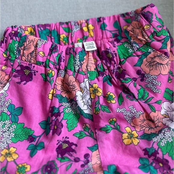 Janie and Jack kids colorful flower shorts! New! Never worn.